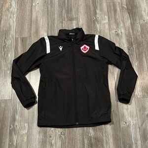 Macron Canada Rugby Heavy Rain Jacket